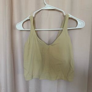 Beige Lululemon Tank Top